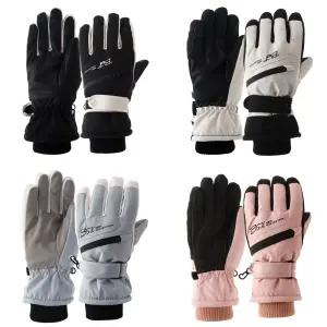 스키장갑 시즌권 카드 수납가능 포켓 터치 보드 방한