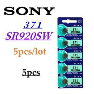 371 AG6 리튬 배터리 소니 LR920 용 1.55V 5 개