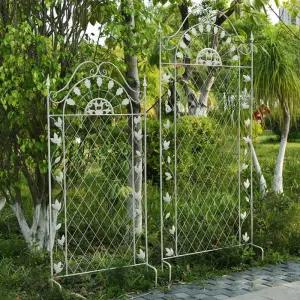 가든 트렐리스 지지대 화이트 마당 아치 화단 야외