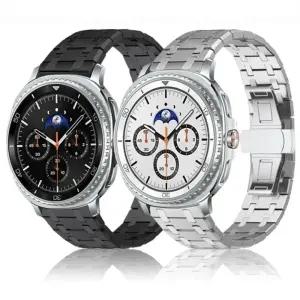 갤럭시워치8 오크 메탈밴드 스트랩 갤8 스테인레스 스틸 시계줄 40mm 44mm 스마트 메탈 3줄