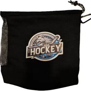 김서림 방지 천이 있는 AAA 하키 프로 헬멧 가방 - 통기성 메시 내구성이 뛰어난 면 및 카라비너 클립