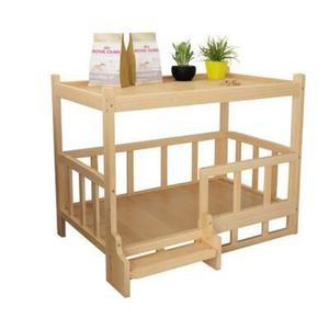 강아지2층침대 원목 고양이 숨숨집 88 층침대 조립식 18파운드 강아지집 우드 쉼터