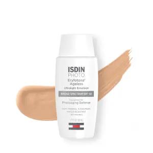 ISDIN 에리포토나 에이지리스 자외선 차단제 아연 산화물 및 100 미네랄 틴티드 SPF 50+