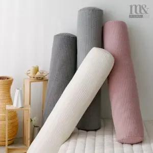 미니멀앤드 바디필로우 커버 단품 롱쿠션 긴베개 순면 피그먼트워싱