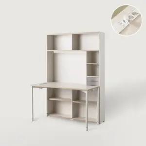 리바트하움 오브제 1200 5단 학생 책상세트 콘센트형