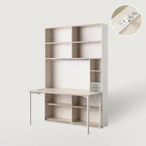 리바트하움 오브제 1400 6단 학생 책상세트 콘센트형