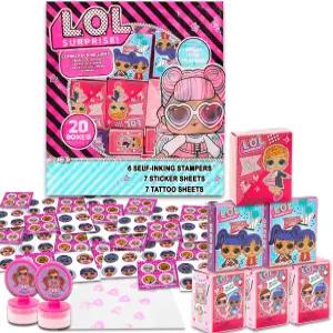 L.O.L. 서프라이즈! LOL 서프라이즈 파티 20명의 게스트 번들~ 20개의 깜짝 생일 용품 및 장식용 스티커