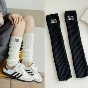 2개 메이크골지레그워머 하이틴 발토시 겨울 니삭스 가을 토시