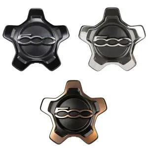 Fiat 500x334 Hubcap with Ring Cupping Wheels 센터 16 인치 허브 캡 세트 더스트 커버 휠 허브 캡 교체 7