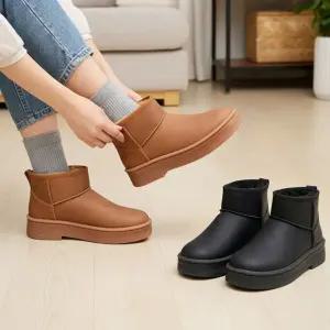 마이슈 발편한 방수 방한 여성   겨울 털부츠 퍼부츠 RB558