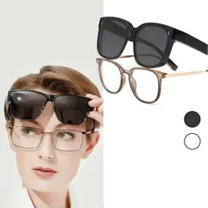 안경위에 쓰는 편한 편광 선글라스 라이딩 스포츠 알큰선글라스