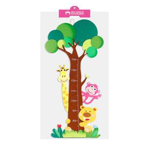 아이 키재기 나무펠트 어린이집 유치원 신장계 장식