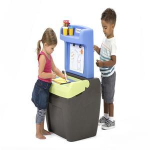 유아 장난감수납 이젤 아기 그림그리기 낙서 스탠드