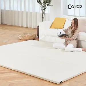 [카라즈]원플립 폴더매트 140x250x4cm 유아매트 아기 놀이매트 층간소음