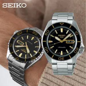 [세이코]SEIKO5 블랑팡 오토매틱 다이버 블랙 남자메탈시계