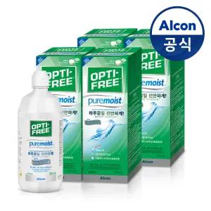 옵티프리 렌즈세척액 퓨어모이스트 300ml 4개