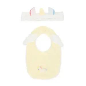 [롯데백화점]블루독베이비 YE)포니세트헤어밴드턱받이45A70-004-06 출산백일돌