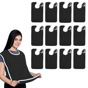 아발론 타월 여성용 턱받이 100% 면 - 남성 의류 보호대용 테리