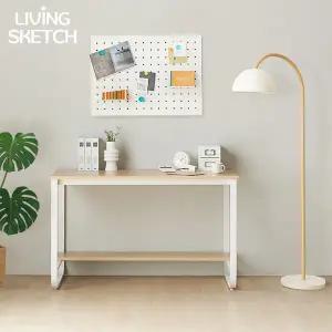 [리빙스케치] 국내제작 캠브리지 1200X700 기본형 B타입 책상[착불]E0등급 컴퓨터 학생용