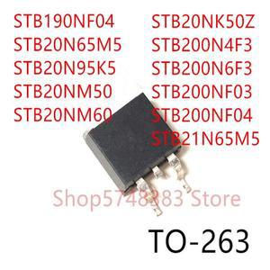 10PCS STB190NF04 STB20N65M5 STB200N4F3