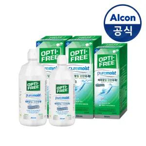 옵티프리 렌즈세척액 퓨어모이스트 420ml 2개 + 300ml 1개