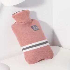 기회공작소  최저가 니트 보온물주머니 천ml 온열 찜질 휴대용 손난로 선물용