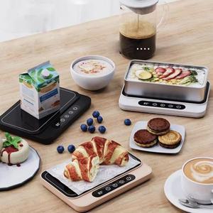 컵히터 머그 워머 50W 전기 핫 플레이트 9단계 온도 조절 코스터 히팅 런치 박스 우유 커피 가정용 사무실