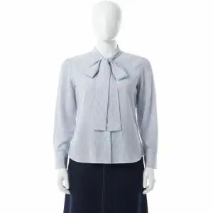 [셀린느]25 LAVALLIERE MIA SHIRT IN STRIPED SILK RC02E0729 CAZ9 스트라이프 실크 라 에 미아 셔츠 816