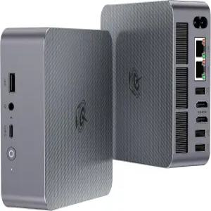 Beelink EQR 미니 PC AMD Ry 9 6900HX (8코어/6 4.9GHz) Radeon 680M 24GB DDR5 RAM 및 SSD 탑재 내장 85W