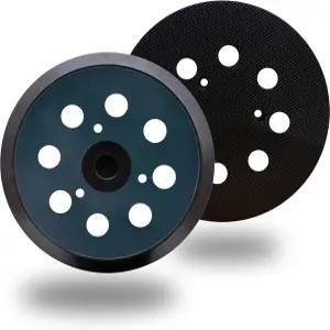 마키타 샌더용 5인치 8홀 교체 샌더 패드 2팩 - BO5010 BO5030/K BO5031K BO5041K XOB01Z 랜덤 오빗 후크
