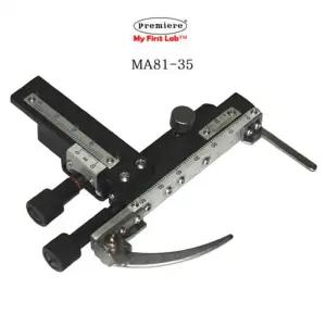 실험실 연구실 현미경 스테이지 슬라이드 위치 조절기 플라스크 홀더 고정쇠 수동 부속품 고정쇠