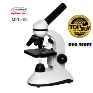 고배율 무선 듀얼 LED 조명 실체 생물 겸용 현미경 광학 유리 렌즈 MFL-06 400 배율 미생물 입체 물질 관찰