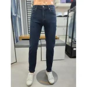 [잠뱅이] 세이브존05 남성 오비안밴드 기본워싱 기모 일자핏청바지 JO4DIG915