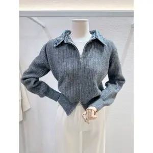 갤러리아 [LAP]데님카라 니트집업 가디건 (AS1KG220)