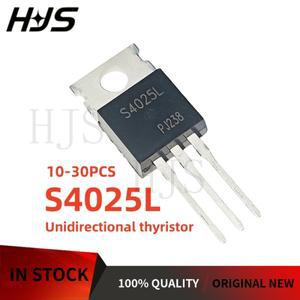 10-30PCS S4025L TO-220 단방향 실리콘 사이리스터 칩 IC  제품