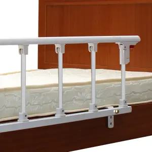 영남베드앤메디칼 침대가드 난간 낙상방지 안전 바 접이식 4단 390mm 사이드레일 한측