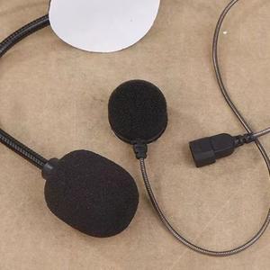 오토바이 헬멧 블루투스 인터콤 마이크 3.5mm 스피커 카르도 프리컴 스피릿 소프트 와이어 하드 호환