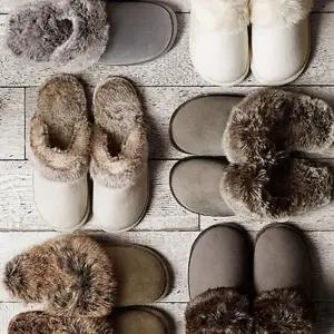 스웨이드 털 실내화 슬리퍼 병원 사무실 따뜻한 푹신한 신발 남녀공용