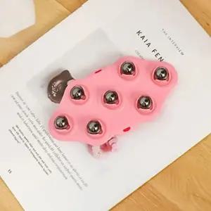 [콩심팥심]마사지 볼 테니스 공 지압볼 발마사지 1P 회전안마볼 구슬안마기