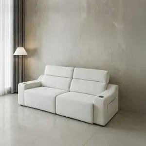 릴랙션 슬라이딩 무빙 패브릭 리클라이너 3인 소파 DF927707