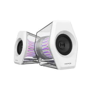 [국내정품]  G2000 PRO 블루투스 데스크탑 PC 게이밍 스피커 RGB 32W 화이트