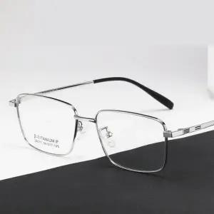 [골드스마일]긱시크 고급 반무테 뿔테 안경 무테 티타늄 안경테 패션안경