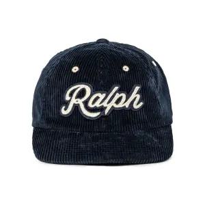 26SS 로고 패치 코듀로이 볼캡 블루 710979337 003