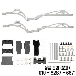 MEUS RACING SCX24 LCG 섀시 티타늄 프레임 (액시얼 C10 브론코 랭글러 1/24 크롤러 업그레이드용)