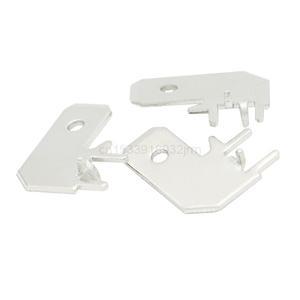 반전 방지 인서트 위치 PCB 보드 플래그 터미널  엘보 회로 기판 납땜매트 카펫 러그  L자형 4.8mm  6.3mm