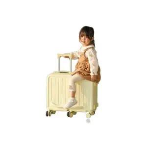 타는캐리어 20 22 키즈 아이 아기 타는 탈 수 라이드캐리어 어린이 튼튼한 화이트 20