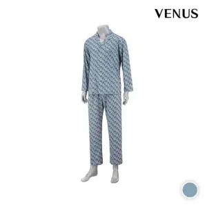 [비너스][출고가 145000원]코트나 기하 나염 남성 파자마(SVPA4482M)