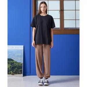 남여공용 후리스 조거 밴딩 팬츠 B24P404