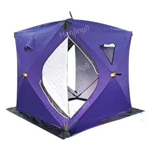 겨울낚시텐트 얼음낚시 빙어낚시 아이스 방한 방풍 방수 암막 자동 퀵개방 두꺼운 보온 휴대용