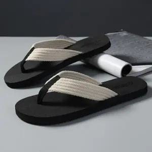 남성 조리 경량 슬리퍼 플랫쪼리 여름샌달 바캉스